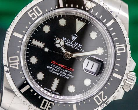 rolex sea dweller anniversary red